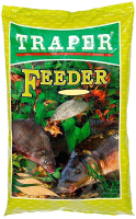 Прикормка рыболовная Traper Популярная Feeder (1кг) - 
