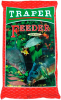Прикормка рыболовная Traper Sekret Feeder (1кг, красный) - 