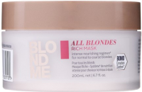 

Маска для волос Schwarzkopf Professional, All Blondes Обогащенная для всех типов блонд
