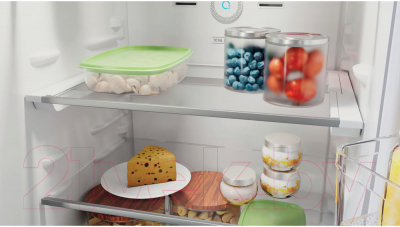 Холодильник с морозильником Hotpoint-Ariston HTS 8202I MX O3