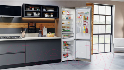 Холодильник с морозильником Hotpoint-Ariston HTS 8202I BZ O3