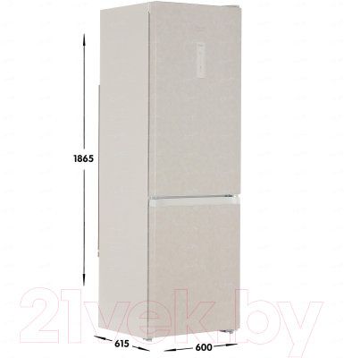 Холодильник с морозильником Hotpoint HTR 5180 M 
