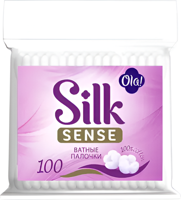 Ватные палочки Ola! Silk Sense в п/э упаковке