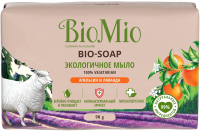 

Мыло твердое BioMio, Bio-Soap Апельсин лаванда и мята