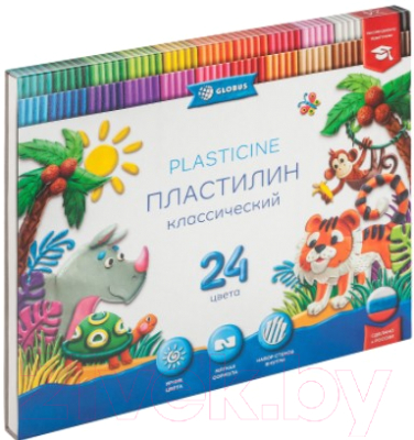 

Пластилин Globus, Классический / ПЛ24-06К