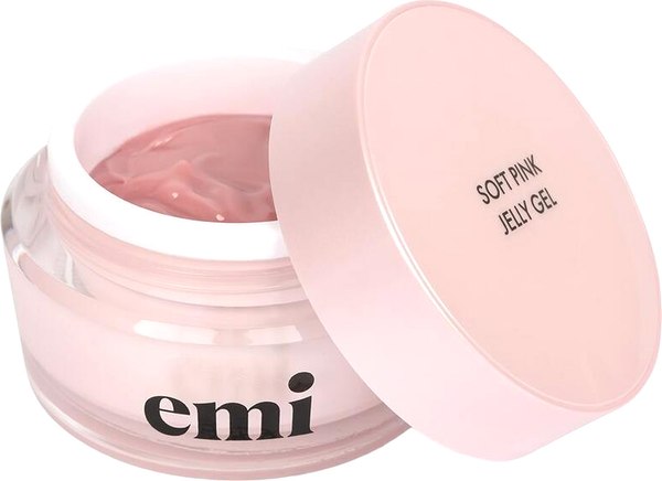 Моделирующий гель для ногтей E.Mi Soft Pink Jelly Gel Камуфлирующий (15г)