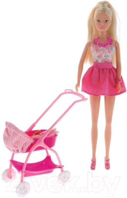 

Кукла с аксессуарами Simba, Штеффи с ребенком / 105733067