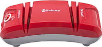 Ножеточка электрическая Sakura SA-6604R (красный) - 