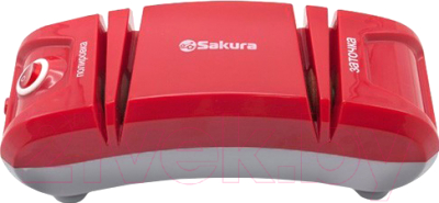 Ножеточка электрическая Sakura SA-6604R (красный)