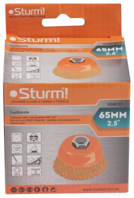 Изображение товара Щетка для электроинструмента Sturm! 5240101