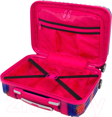 Чемодан на колесах DeLune Lune-002 + рюкзак (фиолетовый)