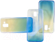 Чехол-накладка Case Rainbow для Galaxy J6 (синий) - 