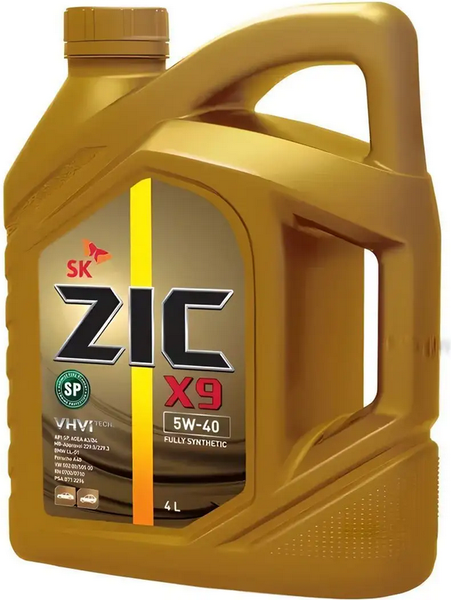 Моторное масло ZIC X9 5W40 162613 / 162000 (4л)