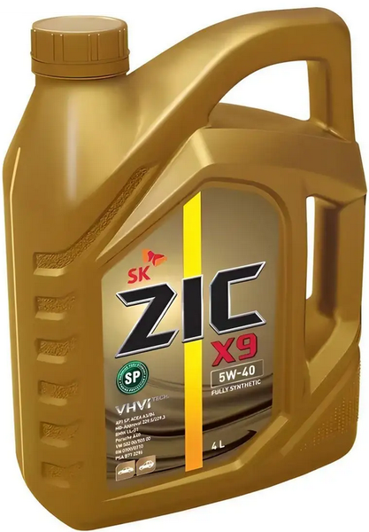 Моторное масло ZIC X9 5W40 162613 / 162000 (4л)