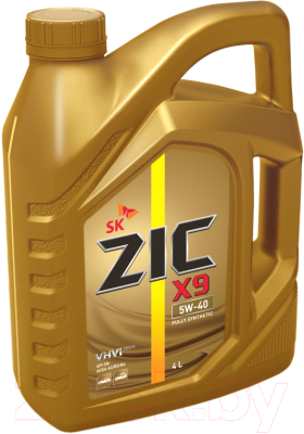 Моторное масло ZIC X9 5W40 162613 / 162000 (4л)
