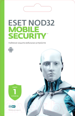 ПО антивирусное ESET NOD32 Mobile Security (1 устройство, бессрочн. лицензия)