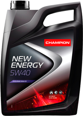 Моторное масло Champion New Energy 5W40 / 8211751 (4л)