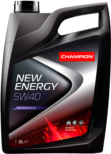 Моторное масло Champion New Energy 5W40 / 8211850