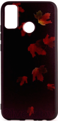 Чехол-накладка Case Print для Huawei Honor 9x Lite (осень)