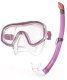 Набор для плавания Salvas Easy Set / EA505C1TFSTB (Junior, розовый) - 