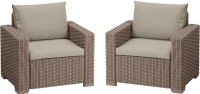 

Комплект садовой мебели Keter, California 2 Chairs / 231560