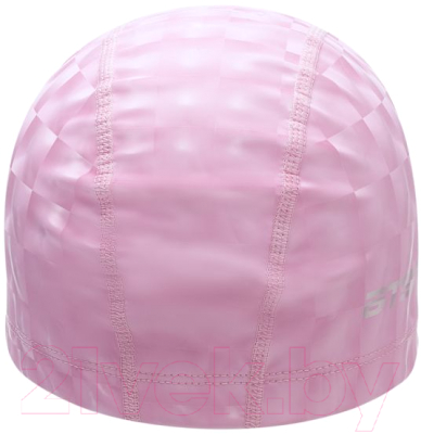 Шапочка для плавания Atemi 3D / PU 130 (розовый)