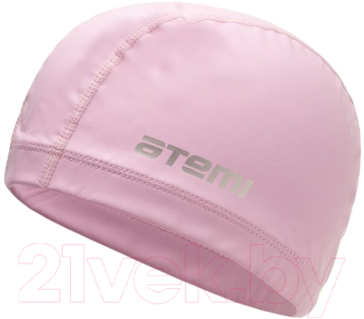 Шапочка для плавания Atemi 3D / PU 13 (розовый)