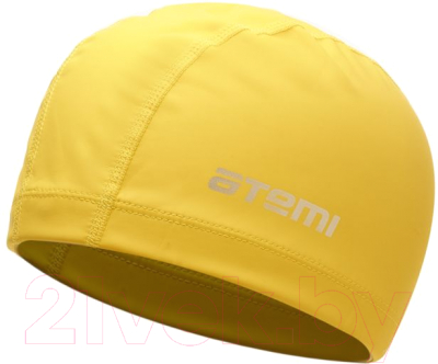 Шапочка для плавания Atemi 3D / PU 14 (желтый)