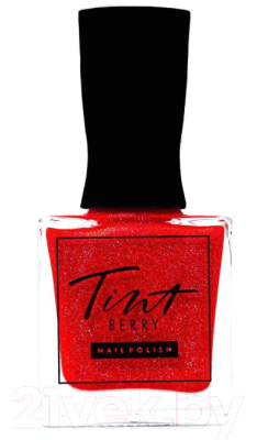 

Лак для ногтей TintBerry, Красный, Адриана с маслом инка инчи и экстрактом морских водорослей