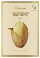 Маска для лица тканевая JMsolution Для питания и моделирования Lacto Saccharomyces Golden Rice (30мл) - 