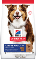 Сухой корм для собак Hill's Science Plan Mature Adult 7+ Medium Lamb & Rice (2.5кг) - 