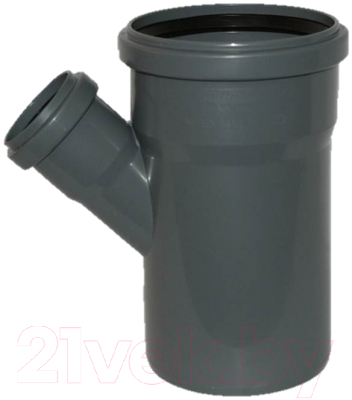 

Тройник наружной канализации Armakan, ПП 110/50/45o / KWPP-TR-110-003-P