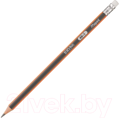 Набор простых карандашей Maped Black Peps / 851731 (6шт)