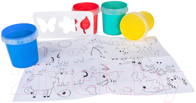 Набор для творчества Genio Kids Рисуем пальчиками / TA1406