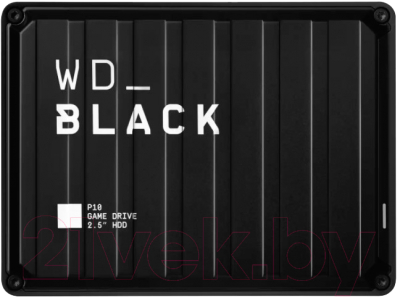 

Внешний жесткий диск Western Digital, Black P10 Game Drive 2TB (WDBA2W0020BBK-WESN)