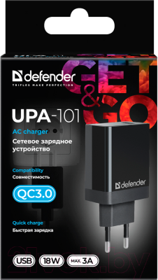 Зарядное устройство сетевое Defender UPA-101 / 83573