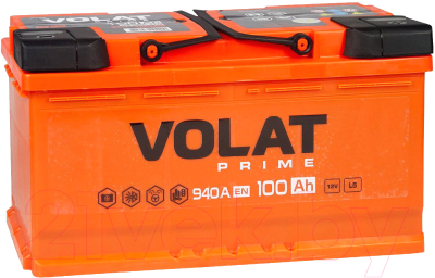 Автомобильный аккумулятор VOLAT Prime R+ (100 А/ч)