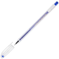 Ручка гелевая Crown Hi-Jell Color / HJR-500B (синий) - 