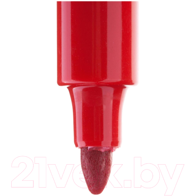 Маркер перманентный CrowN Multi Marker Twin / P-800W (красный)