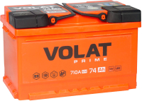 Автомобильный аккумулятор VOLAT Prime R+ (74 А/ч) - 