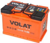Автомобильный аккумулятор VOLAT Prime R+ (75 А/ч) - 