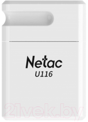 Usb flash накопитель Netac USB Drive U116 USB2.0 64GB (NT03U116N-064G-20WH)