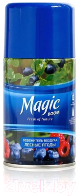 Изображение товара Сменный блок для освежителя воздуха Magic Boom Лесные ягоды (250мл)