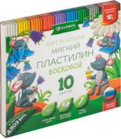

Пластилин Globus, Супер мягкий c экстрактом алоэ вера / ПЛ10-01МВ