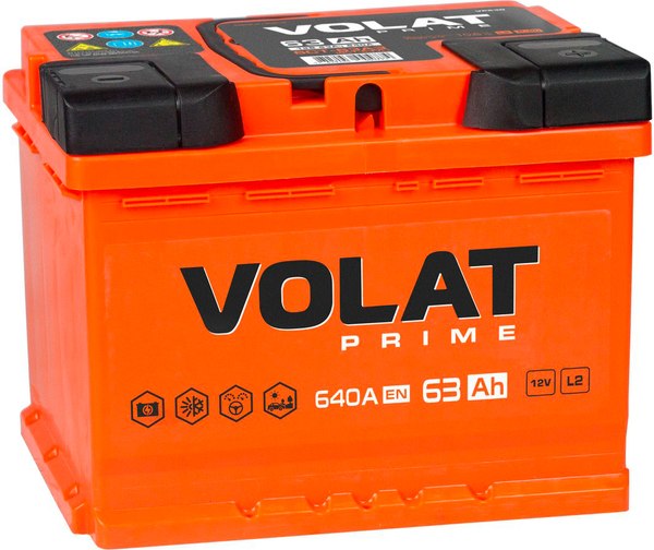Автомобильный аккумулятор VOLAT Prime R+
