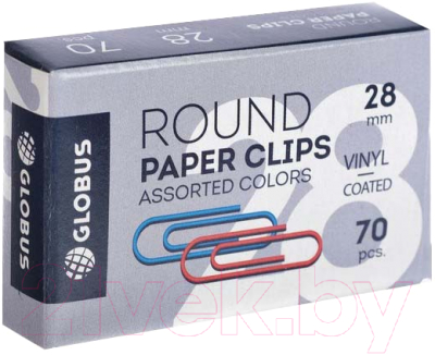 

Скрепки Globus, С28-70 П