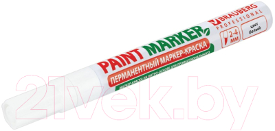 Маркер-краска Brauberg Professional / 150878 (белый)