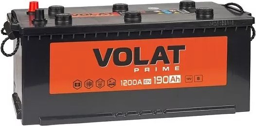 Автомобильный аккумулятор VOLAT Prime Professional L+ (190 А/ч)