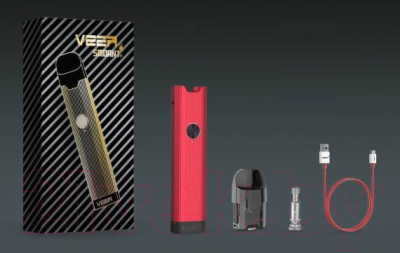 Изображение товара Электронный парогенератор Smoant Veer Pod 750mAh 2.3мл (красный)