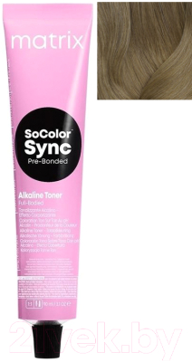 

Крем-краска для волос MATRIX, Русый, SoColor Sync Pre-Bonded 7NA
